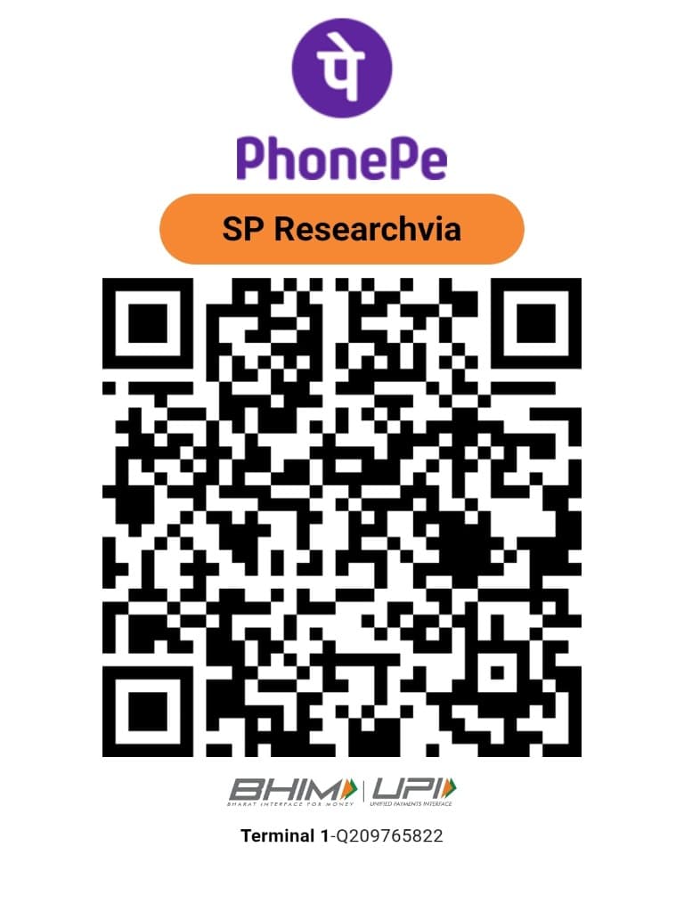 SP Researchvia PhonePe UPI QR Code